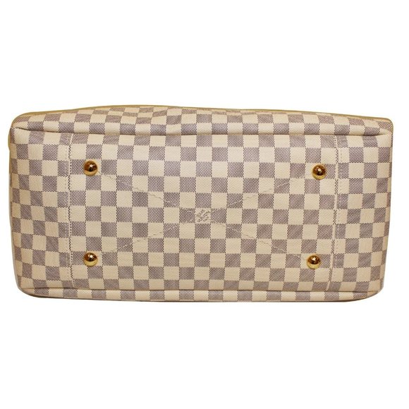 LOUIS VUITTON ARTSY MM DAMIER AZUR SHOULDER BAG - Picture 3 of 8